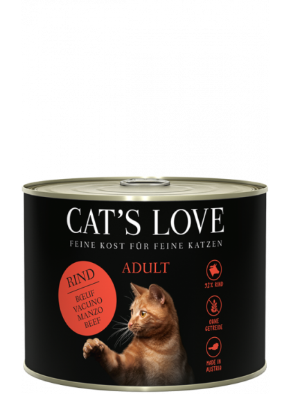 Cat´s Love Adulto Ternera