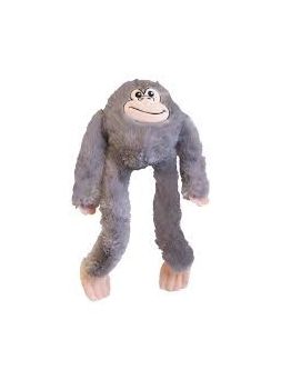 Mono de peluche gris