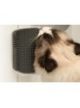 Cepillo masajeador gatos con catnip