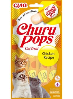 Churu Cat Pops receta de pollo 4x15 gr