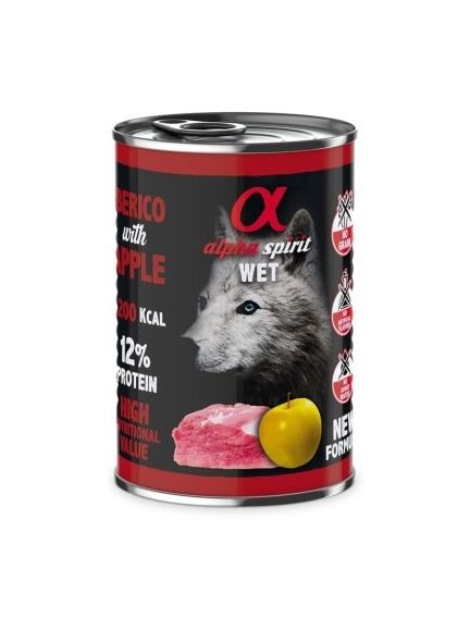 Cerdo & Manzana 400 gr Alpha Spirit