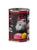 Cerdo & Manzana 400 gr Alpha Spirit