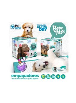 TAPETINES EMPAPADORES PUPPY PADS PETSANA 15 Uds