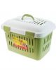 MIDI GULLIVER VERDE 45 X 33 X 33 CM TRANSPORTIN PARA PEQUEÑAS MASCOTAS CON APERTURA SUPERIOR