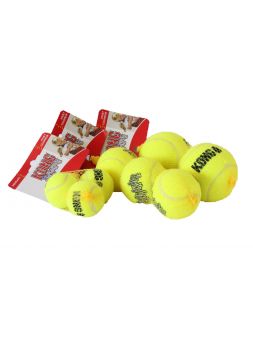 Kong Air Squeaker Tennis Ball - Pelota de tenis con sonido para perro